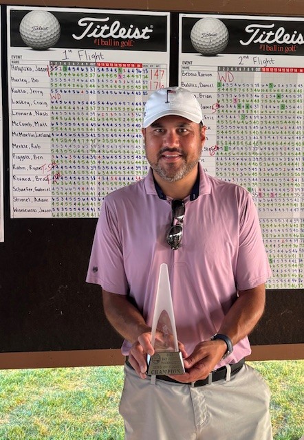 2025 1st Flight Champion - Jason Holyszko